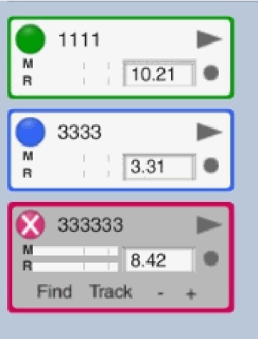 Smaart Delay Finder 与 Delay Tracker 控制区示意图